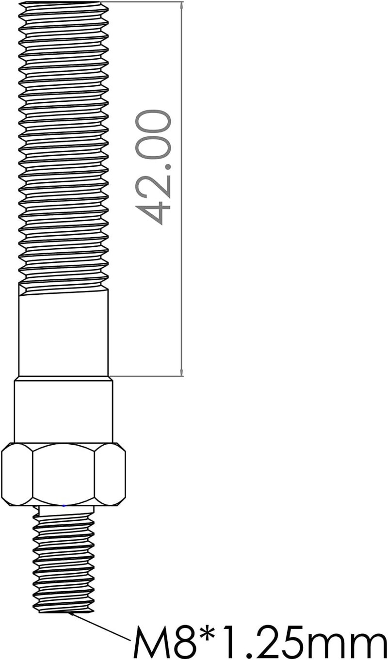 CORWIN Store M10 Extended Rivet Nut Gun Mandrels and Nosepiece Set, Specifically Designed for Installing Pre-bulbed Rivet Nuts and Similar Threaded Inserts. Multi-Grip rivnut Inserts - Image 3